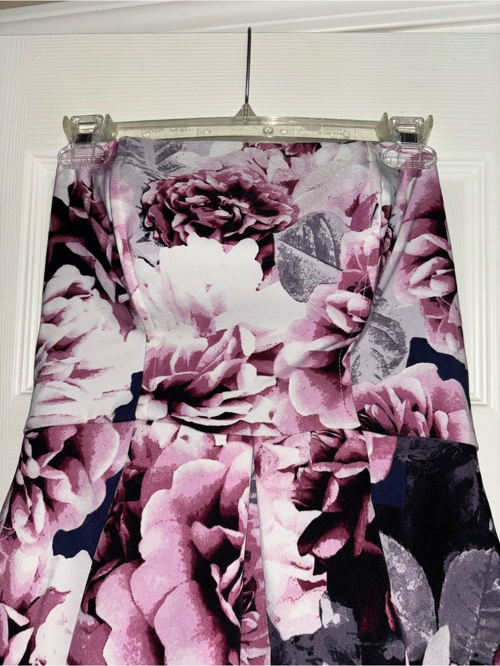 Speechless Formal Dress Juniors Size 13 Hi Low Floral Padded Wired Bust Euc View 2